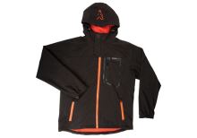 Fox Bunda Softshell Jacket Black/Orange-Velikost S