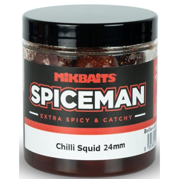 Mikbaits Boilie V Dipu Spiceman Chilli Squid 250 ml