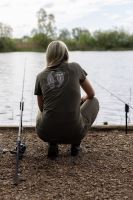 Korda Tričko Womens Mandala T-Shirt Dark Olive (2)