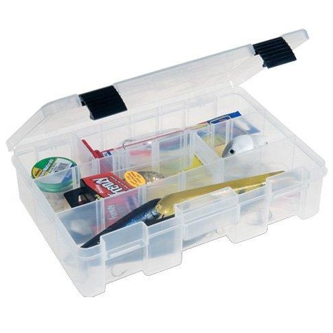 Levně Plano krabička prolatch 3600 deep stowaway clear se žlutou západkou