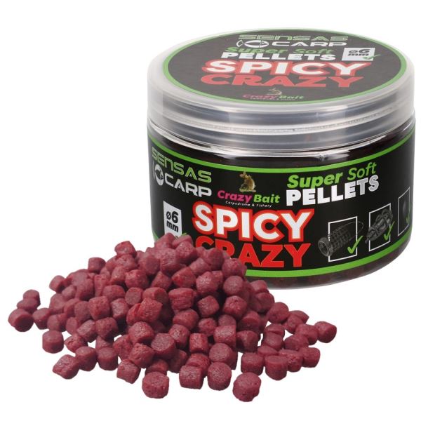 Sensas Pelety Super Soft 60 g 6 mm