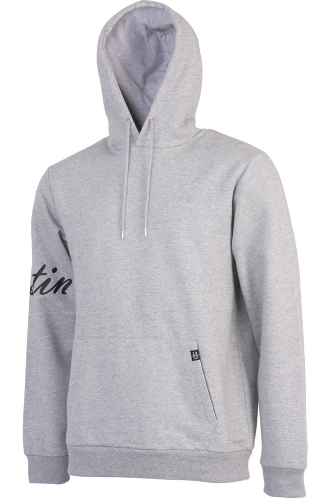 Westin mikina script hoodie grey melange - xxl