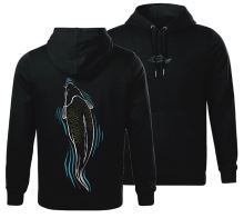 Giants Fishing Mikina Kapr u Hladiny Černá - XXL