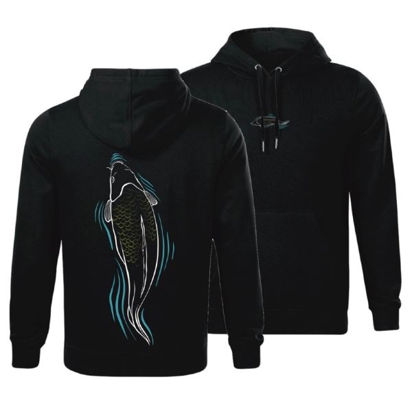 Giants Fishing Mikina Kapr u Hladiny Černá