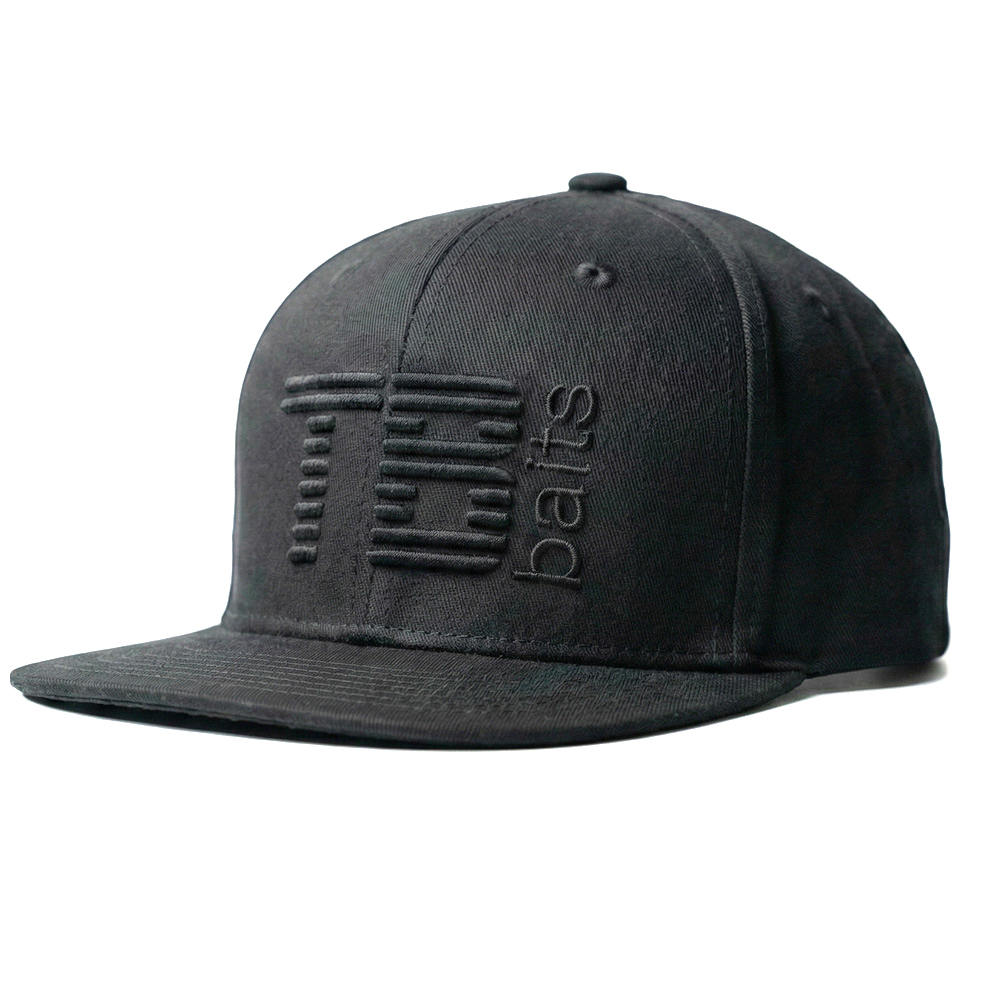 Levně Tb baits kšiltovka snapback 3d logo black
