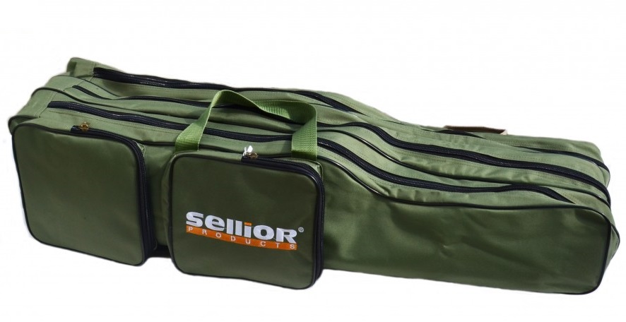 Sellior pouzdro na pruty sellior 3 komory-délka 80 cm