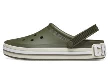 Crocs Nazouváky Off Court Logo Clog Army Green (4)
