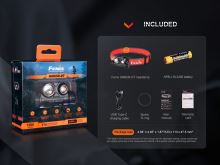 Fenix Nabíjecí Čelovka HM65R-T V2.0 Tmavě Fialová (14)