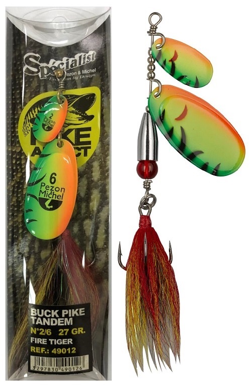 Pezon&michel třpytka buck pike tandem fire tiger 27 g