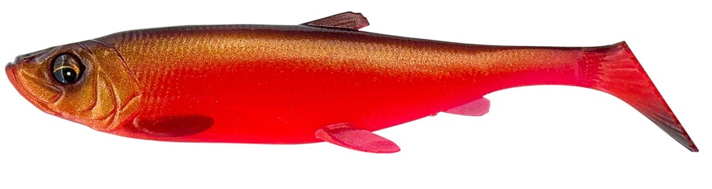 Levně Savage gear gumová nástraha 3d herring shad black red - 9 cm 5 g