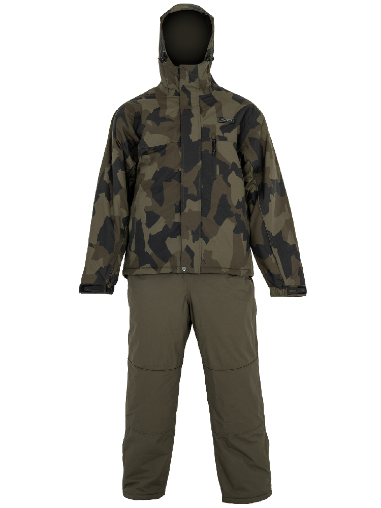 Avid carp zimní oblek arctic-series distortion thermal suit - s