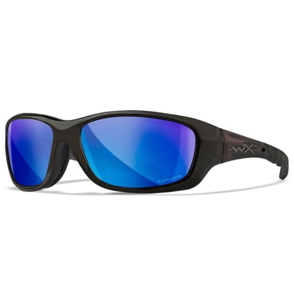 Wiley X Polarizační Brýle Gravity Captivate Polarized Blue Mirror Grey Black Crystal