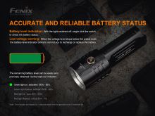 Fenix Nabíjecí LED Svítilna LR35R (8)