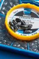 Zebco Sada Bročků Trophy Oval Split Shot Assortment 170 g (4)