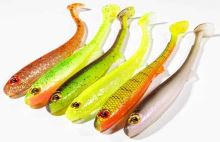 Fox Rage Gumová Nástraha Slick Fast Super Soft UV Lemon Tiger (3)