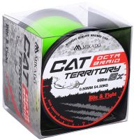 Mikado Splétaná Šňůra Cat Territory Octa Braid Fluo 600 m (1)