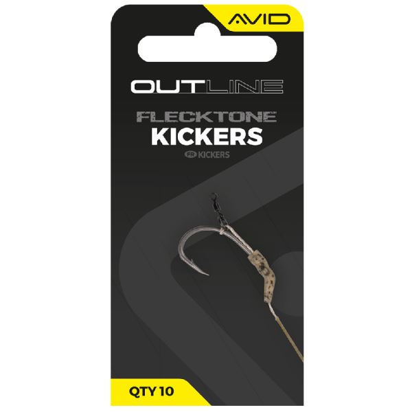 Avid Carp Rovnátka Outline FleckTone Kickers
