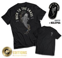 4ANGLERSDESIGN Tričko Back To The Snags - M