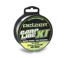 Levně Pelzer vlasec carp line xt green 1200 m-průměr 0,35 mm / nosnost 12,1 kg