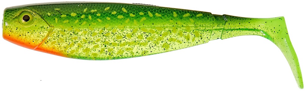 Levně Gunki gumová nástraha g bump uv ghost fire pike - 10,5 cm 13,2 g