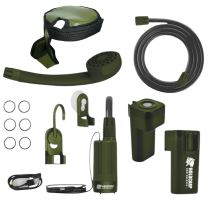 Holdcarp Kanystr Se Sprchou Rechargeable Camping Shower 18L + Solar 10W (9)