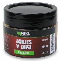 Nikl Boilies V Dipu Kill Krill 250 g - 20 mm