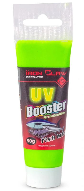 Levně Iron claw uv-booster gel 50 g - fish mix