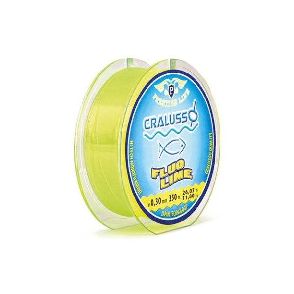 Cralusso Vlasec Fluo Yellow Prestige Line 350 m