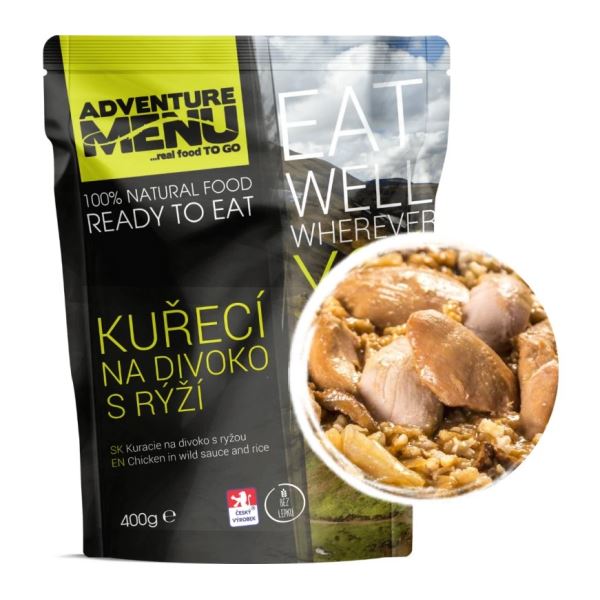 Adventure Menu Kuře Na Divoko S Rýží
