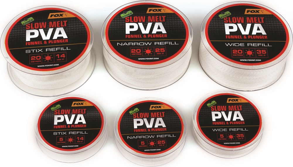 Fox náhradní pva punčocha edges refill slow melt-5 m 25 mm