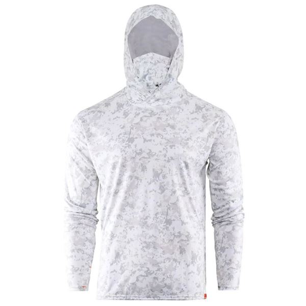 Grundéns Triko Tough Sun Masked Hoodie Squal Camo