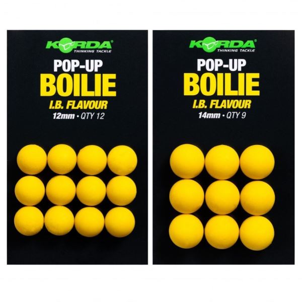 Korda Umělá Nástraha Pop Up Boilie IB Yellow