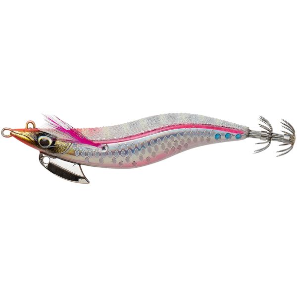 Savage Gear Squid Beat Egi Slow Sink White Pink Head - 10 g