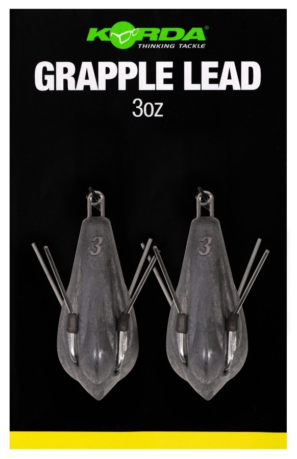Korda olovo pro mapování dna grapple lead 2 ks - 3 oz