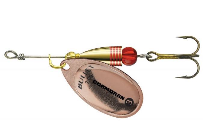 Cormoran třpytka bullet spinner měděná - 4 - 12,5 g-velikost - 4 - 12,5 g