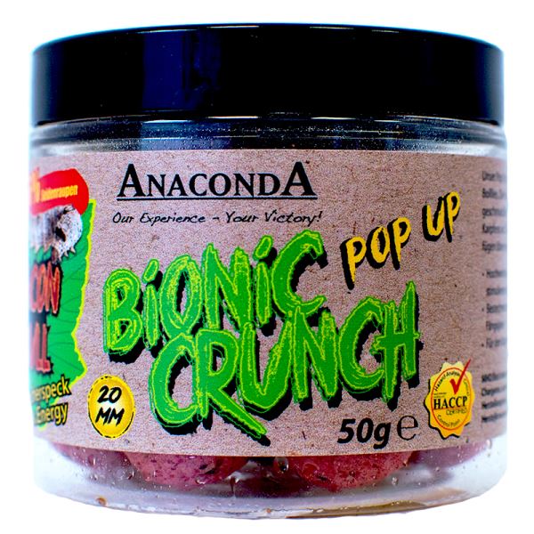 Anaconda Pop Up Boilie Bionic Crunch 20 mm 50 g