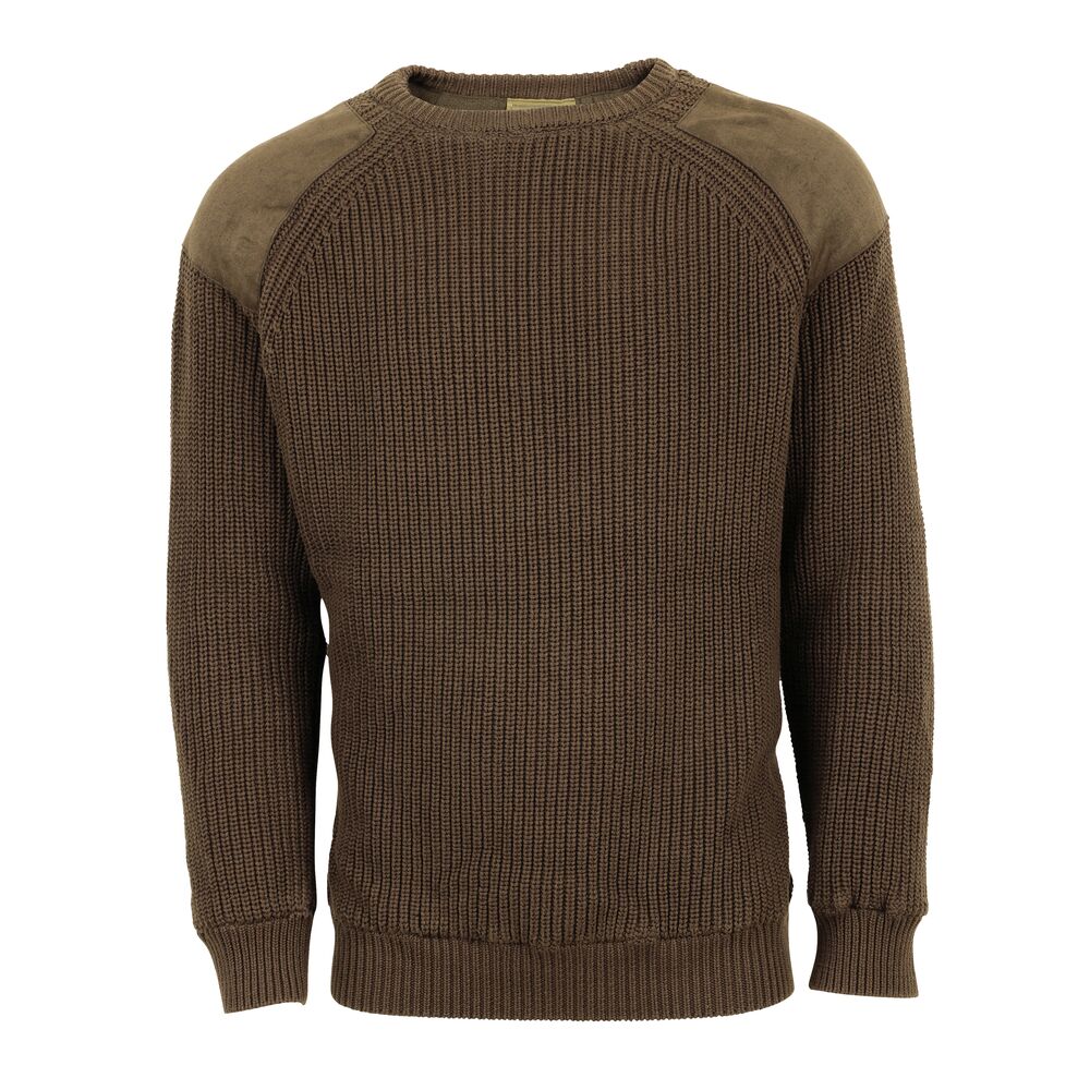 Prologic svetr signature fishermans knit jumper - l