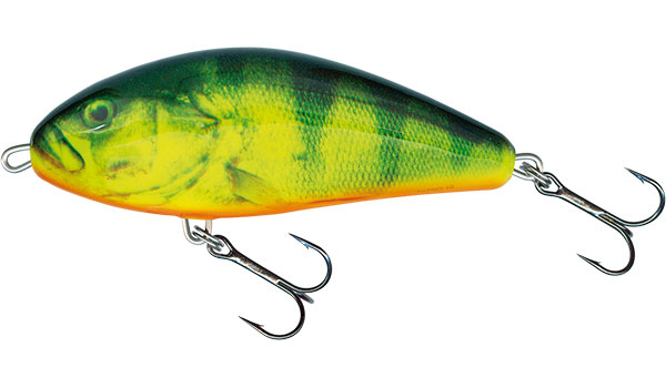 Salmo wobler fatso sinking real hot perch 10 cm 52 g