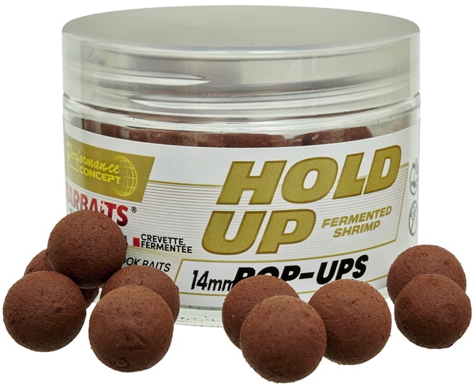 Starbaits plovoucí boilie hold up fermented shrimp 50 g - 14 mm