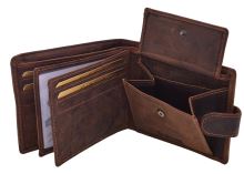 Mercucio Peněženka Světlehnědá Vzor 51 Pstruh (1)