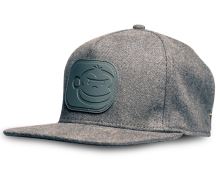 RidgeMonkey Kšiltovka S Rovným Kšiltem APEarel Dropback Snapback Šedá (2)