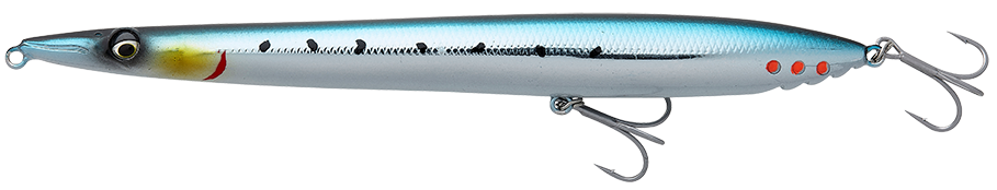Savage gear wobler surf walker floating mirror sardine - 12,5 cm 9,5 g