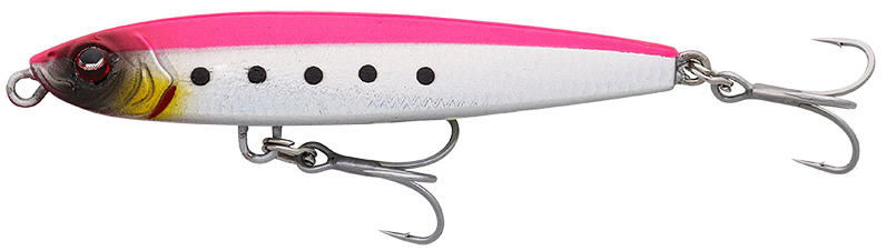 Levně Savage gear wobler jig pencil micro z s holo pink glow - 4,9 cm 10 g