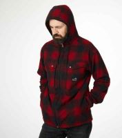 Geoff Anderson Zateplená Bunda Ezmar2+ Červená S Kapucí (2)