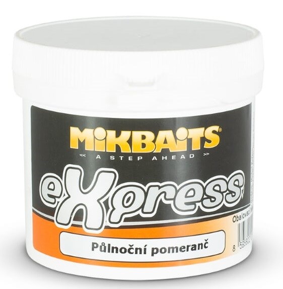 Mikbaits Obalovací Těsto Express Půlnoční Pomeranč 200 g