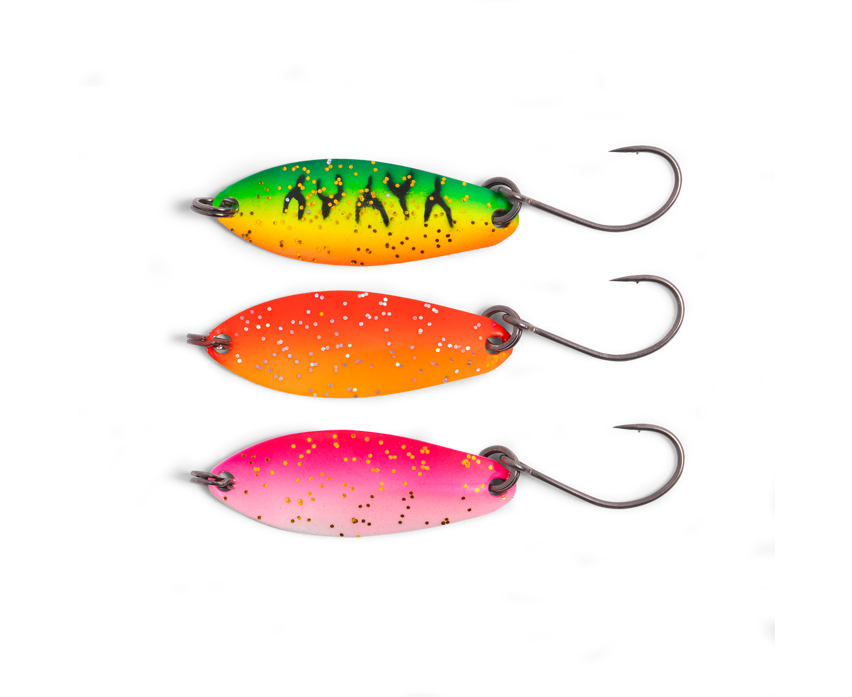 Levně Zebco plandavka target fish trout ul spoon set - 1,5 g