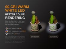 Fenix Baterka LD02 High CRI + UV (10)