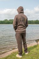 Avid Carp Tepláky Compound Joggers Brown (3)
