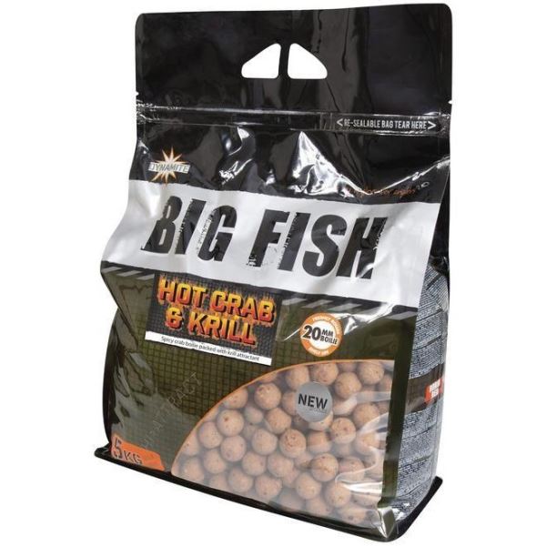 Dynamite Baits Boilies Big Fish Hot Crab Krill