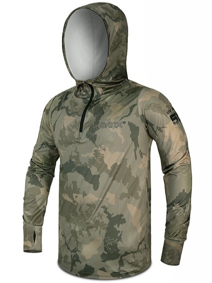 Levně Delphin tričko s kapucí uv armor 50+ banx - m